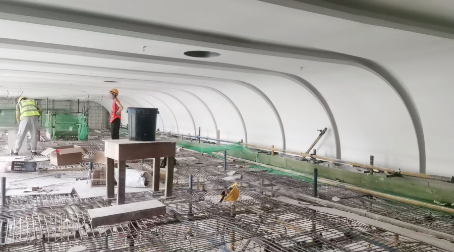 深圳機(jī)場(chǎng)空港培訓(xùn)大樓GRG吊頂工程