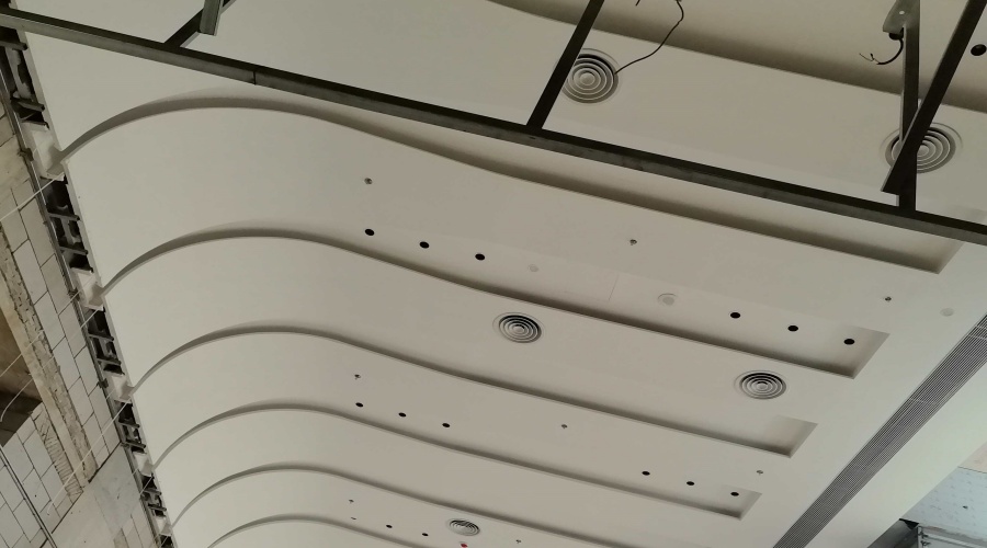 深圳機(jī)場(chǎng)空港培訓(xùn)大樓GRG吊頂工程