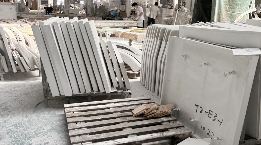 珠海鳳凰谷GRG吊頂造型工程